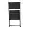 Flash Furniture Brazos Folding Chairs w/Black Flex Comfort Material Backs and Seats and Black Metal Frames, 2PK TLH-SC-097-BLK-02-GG - alternate 9